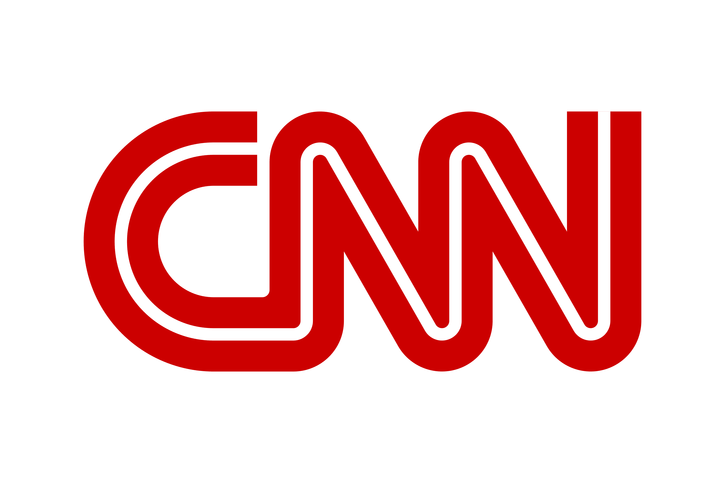 A cnn logo is shown on a green background.